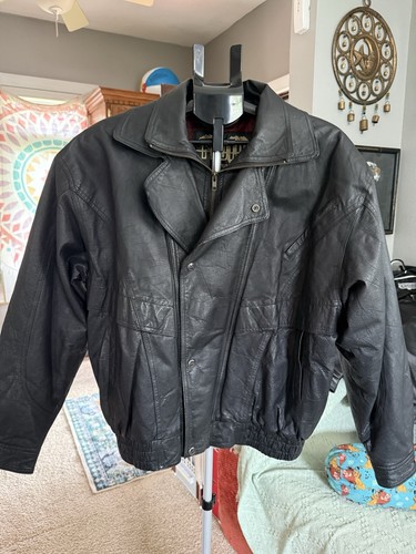 Fluid men black - men's, leather