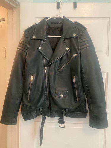 Black dnm leather - dnm, jacket